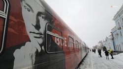 «Поезд Победы» уже принял первых посетителей в Ставрополе