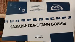 Передвижная выставка о казаках — участниках СВО работает в Невинномысске
