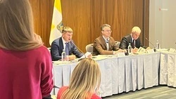 Глава Минэка России оценил процесс строительства нового аэровокзального комплекса в Минводах