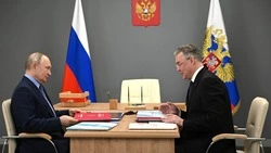 Губернатор Владимиров обсудил с президентом Путиным популярность стенда Ставрополья на выставке «Россия»