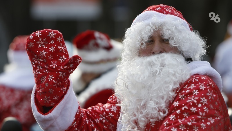 День рождения Деда Мороза отметили в Невинномысске