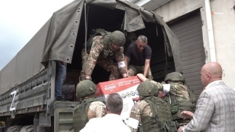 Гуманитарную помощь в зону СВО формируют по потребностям военнослужащих