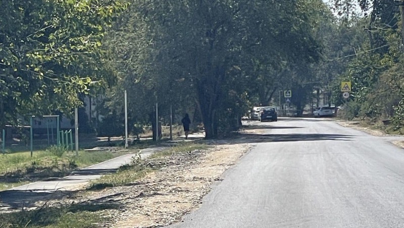 Дорогу в селе на Ставрополье обновили по госпрограмме