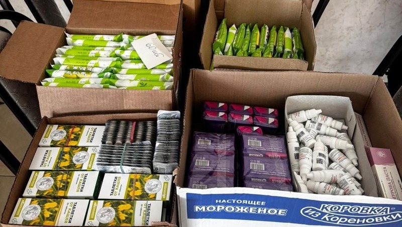 Женсовет Невинномысска пополнил запасы Солдатского привала