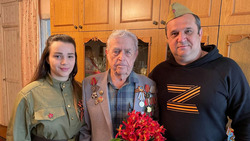 Власти Невинномысска поздравили ветеранов с наступающим Днём Победы