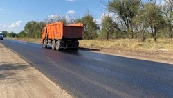 Два участка региональной трассы обновляют на Ставрополье по нацпроекту
