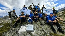 Невинномысцы установили книгу памяти воинам ВОВ на горе у озера Халега