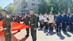 В Невинномысске более 60 тысяч горожан возложили цветы к Вечному огню