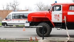 В Невинномысске спасли семью из пожара