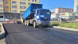 Более 1,5 км дороги на Дунаевского ремонтируют в Невинномысске по нацпроекту