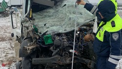 Водитель маршрутки спровоцировал аварию с трактором в Кочубеевском округе