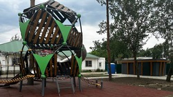 Благоустройство сквера в Невинномысске находится на финальной стадии