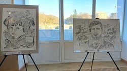 Выставка графических работ Иветты Ки о героях СВО открылась в Невинномысске