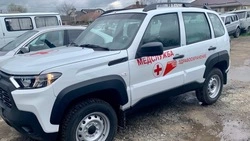 Районная больница на Ставрополье получила сразу три санитарных автомобиля