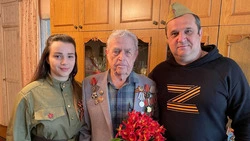 Власти Невинномысска поздравили ветеранов с наступающим Днём Победы