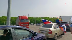 В Невинномысске состоялся автопробег в честь Дня Победы