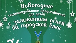 В Невинномысске 24 декабря зажгут огни на новогодней ёлке