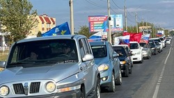 Автопробег в поддержку бойцов СВО прошёл в Невинномысске