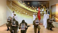 Воспитанники казачьего клуба и кадеты Невинномысска показали спектакль о ВОВ