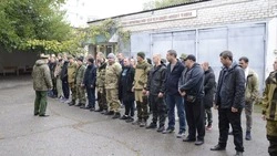 Ещё несколько мобилизованных жителей Невинномысска отправились на защиту Донбасса