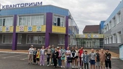 Мастер-классы в «Кванториуме» посетили дети из пришкольного лагеря Невинномысска